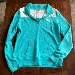 Comfy PINK quarter zip!